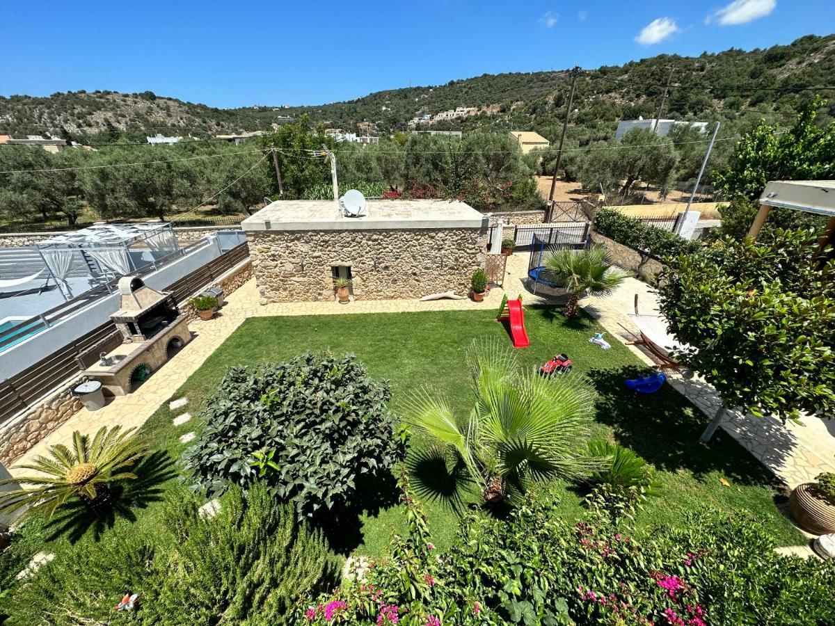 Vila Bio Garden Stonehouse Gonia Exteriér fotografie