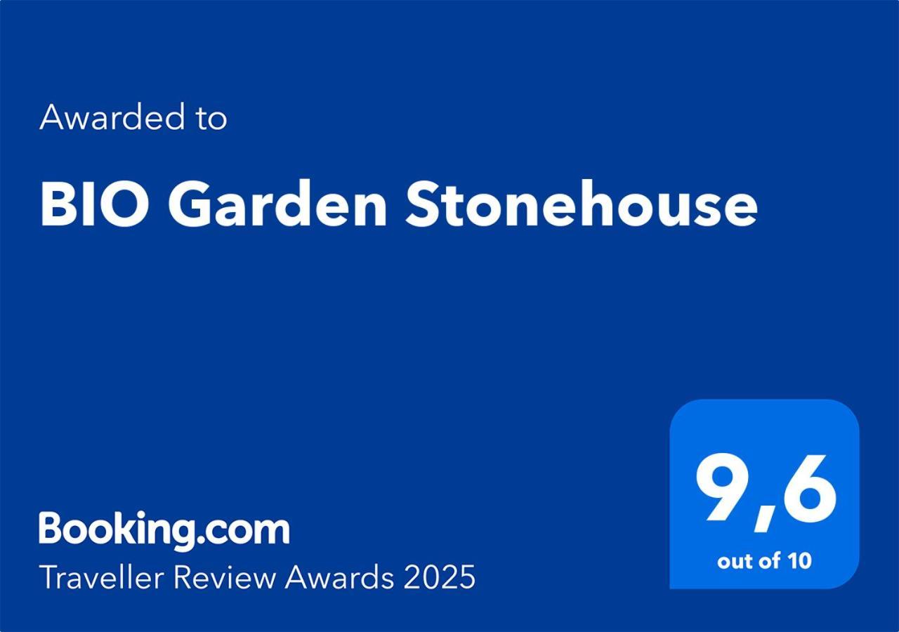 Vila Bio Garden Stonehouse Gonia Exteriér fotografie